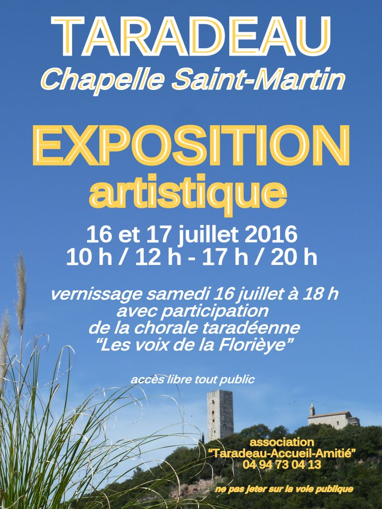 affiche expo 2016