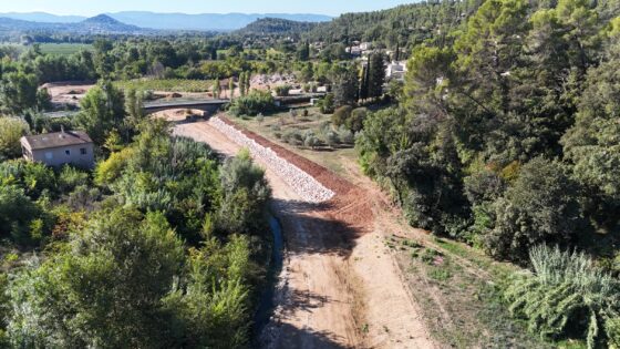 Avancement des travaux du SMA pour la protection contre des inondations